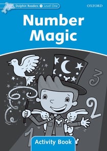 Dolphins, level 1: number magic activity book