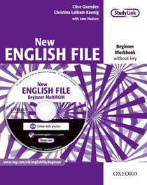 New English File Beginner: Workbook with Multirom Pack