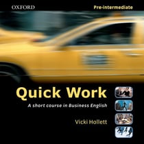Quick work pre-intermediate - audio cds