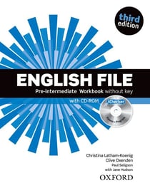 English file 3rd edition pre-intermediate: workbook & ichecker pack