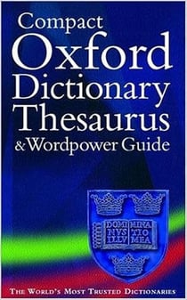 Oxford compact dictionary et thesaurus relie