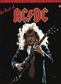 The best of ac/dc -  guitar [tab], with chord symbols