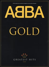 Abba : gold - greatest hits - piano, voix, guitare