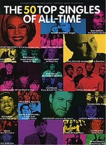 The top 50 singles of all-time piano, voix, guitare