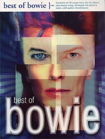 David bowie : the best of bowie -  piano, voix & guitare