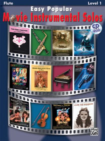 Easy popular movie instrumental solos - flute traversiere - recueil + online access