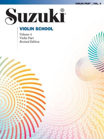 Suzuki: violin school volume 4 - violin part (revised edition)