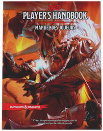 Dungeons & Dragons 5ème édition - Manuel des joueurs - Wizards of the Coast