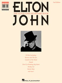 The elton john keyboard book piano, voix, guitare