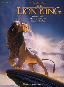 The lion king piano, voix, guitare