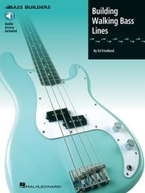 Building walking bass lines guitare basse +cd