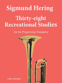 Sigmund hering  : 38 (thirty-eight) recreational studies - trompette