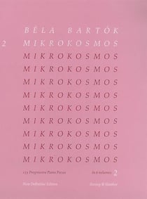 Bela bartok :  mikrokosmos 2 - piano