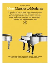 More classics to moderns - book 4 piano