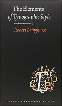 The elements of typographic style