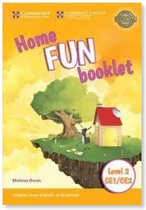 Home fun niveau 2 - ce1/ce2 booklet édition française