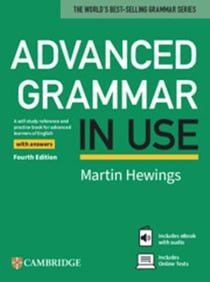 Advanced grammar in use book with answers and ebook and online test