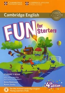 Fun for starters student's book with online activities with audio and home fun booklet 2