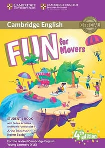 Fun for movers student's book with online activities with audio and home fun booklet 4
