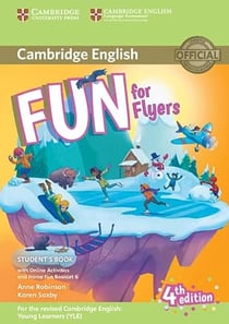 Fun for flyers student's book with online activities with audio and home fun booklet 6