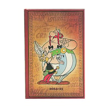 Agenda scolaire demi-semainier 2025 Paper Blanks - Bronze - 9,5 x 14 cm - Astérix et Obélix