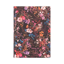 Agenda scolaire semainier 2025 Paper Blanks - 13 x 18 cm - Floralia