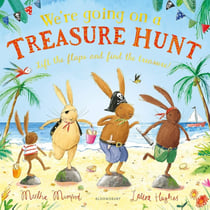 We're Going on a Treasure Hunt : A Lift-the-Flap Adventure (The Bunnies of Hoppity Hill)