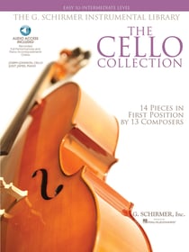 The cello collection -  easy to intermediate level / g. -  violoncelle et piano