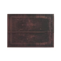 Chemises porte-documents A4 Paperblanks - Marron - Noir Marocain Uni