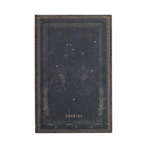 Agenda scolaire semainier 2022/2023 - Reliure à l’Ancienne - 13,5 x 21 cm - Paperblanks - Arabica uni