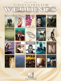Today's hits for weddings piano, voix, guitare