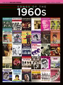 The new decade series : songs of the 1960s - piano, voix & guitare - compilation de 85 hits