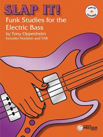 Slap it!  funk studies for the electric bass - recueil + enregistrement(s) en ligne