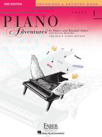 Nancy faber : piano adventures technique & artistry book level 1 -  2nd edition