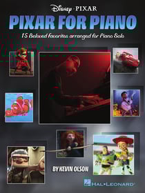 Pixar for piano - piano solo songbook - 15 titres (arranges par kevin olson) - disney