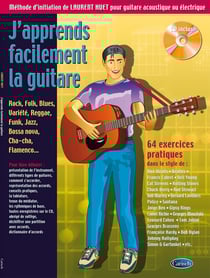J'apprends facilement la guitare - version poche - recueil + enregistrement(s) en ligne