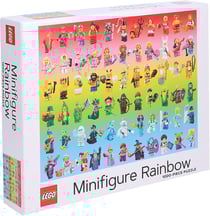 Puzzle 1000 pièces - LEGO® Minifigure - Rainbow