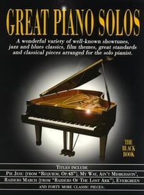 Great piano solos - the black book piano