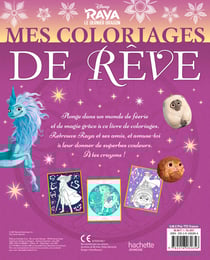 Raya et le dernier dragon - mes coloriages de reve - disney