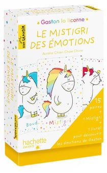 Gaston la licorne - les émotions de Gaston : mistigri Gaston