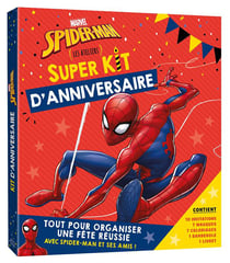 Spider-man - kit d'anniversaire - marvel