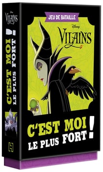 Disney classiques - jeux de cartes - bataille - special vilains