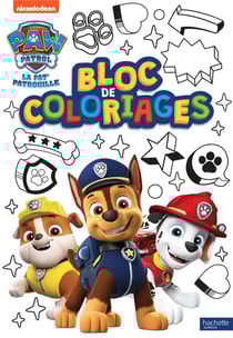 Pat' patrouille - bloc de coloriages