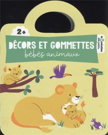 Décors et gommettes - bébés animaux