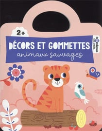 Décors et gommettes - animaux sauvages