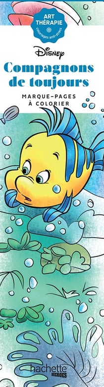 Marque-pages à colorier - Disney Compagnons de toujours