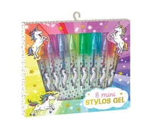 8 mini stylos gel