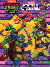 Ninja turtles - teenage years - activites et autocollants