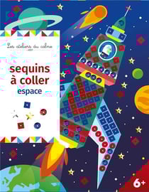 Sequins à coller - Espace
