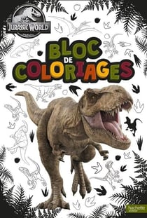 Jurassic World - Bloc de coloriages